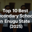 Top 10 Best Secondary Schools in Enugu State