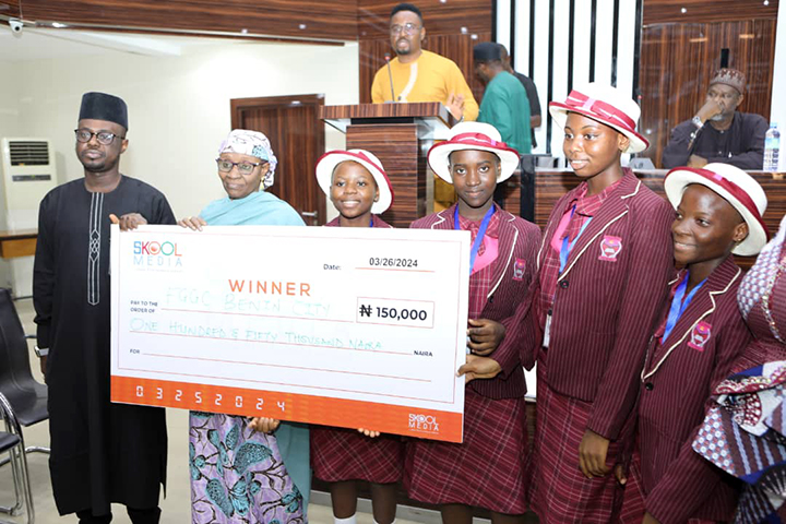 Adamu Augie College Argungu students participating in school debate contest