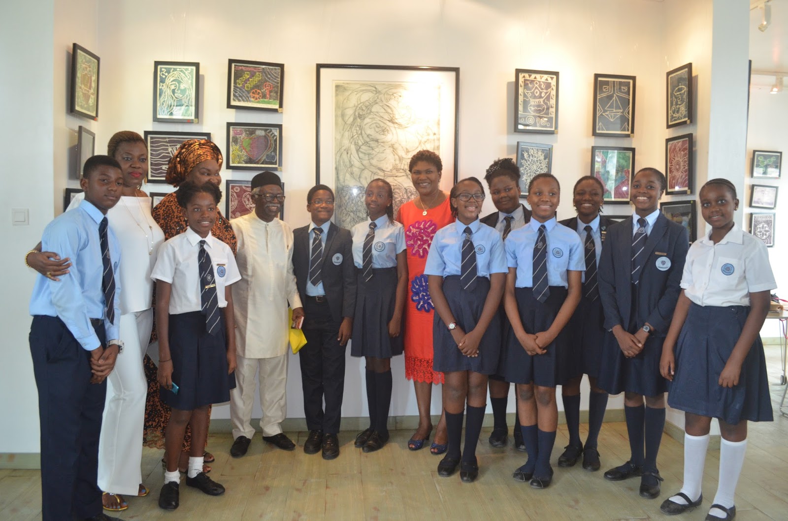 Grange School Ikeja students during British curriculum lesson
