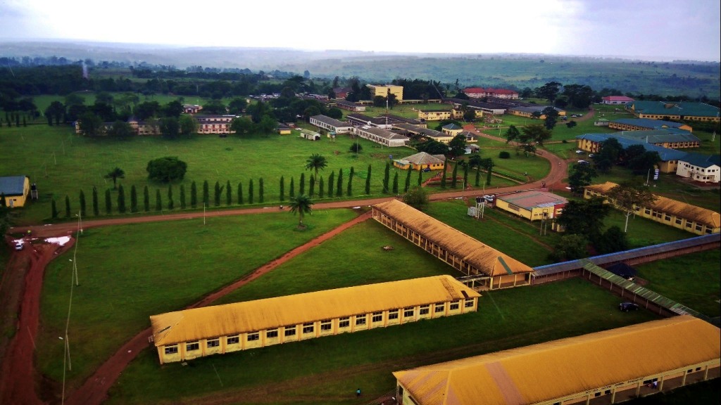 Rear View of Federal Polytechnic, Ilaro